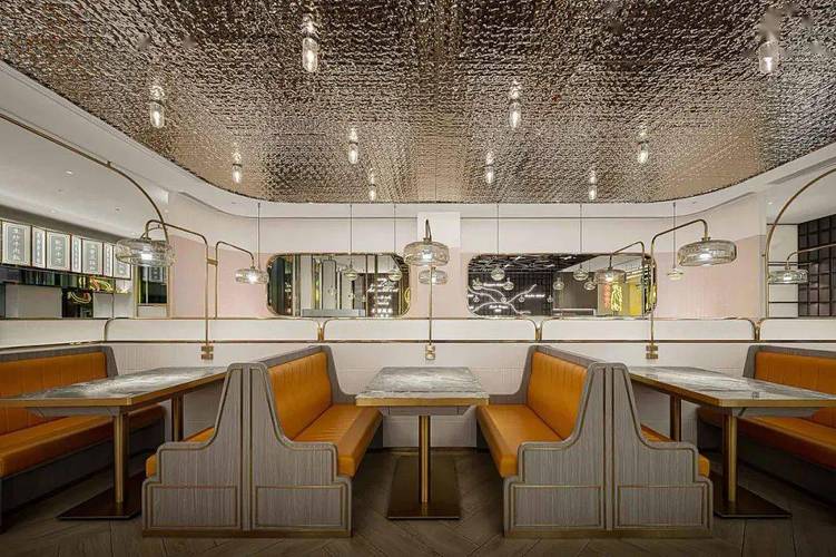 广州不锈钢装修的餐厅设计的相关图片