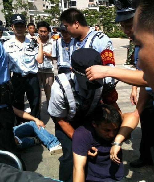 广州保安威胁业主装修报警的相关图片