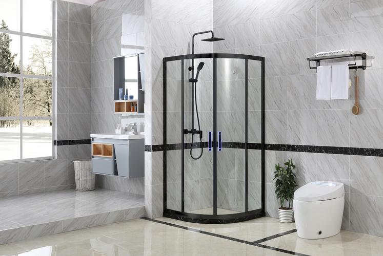 广州弧形淋浴房装修效果图的相关图片