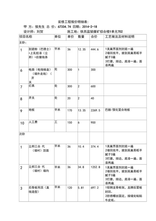 广州日式玄关装修报价表的相关图片